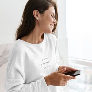 Smile - Sparkle - Shine, Sweater