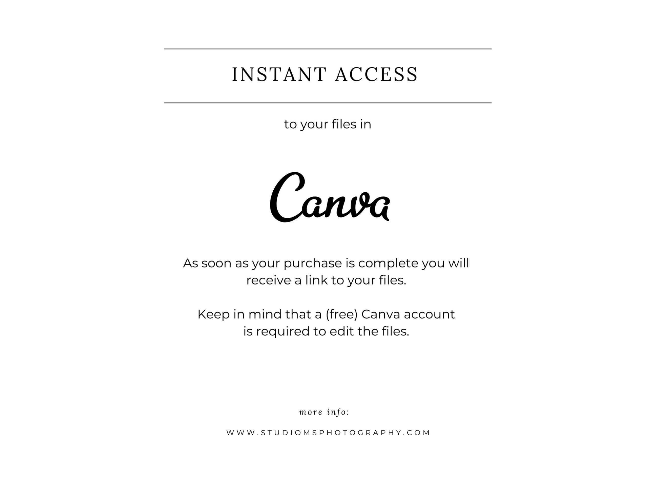 Onepager Canva Template - Pure | Ramstein KMC photographer, designer ...